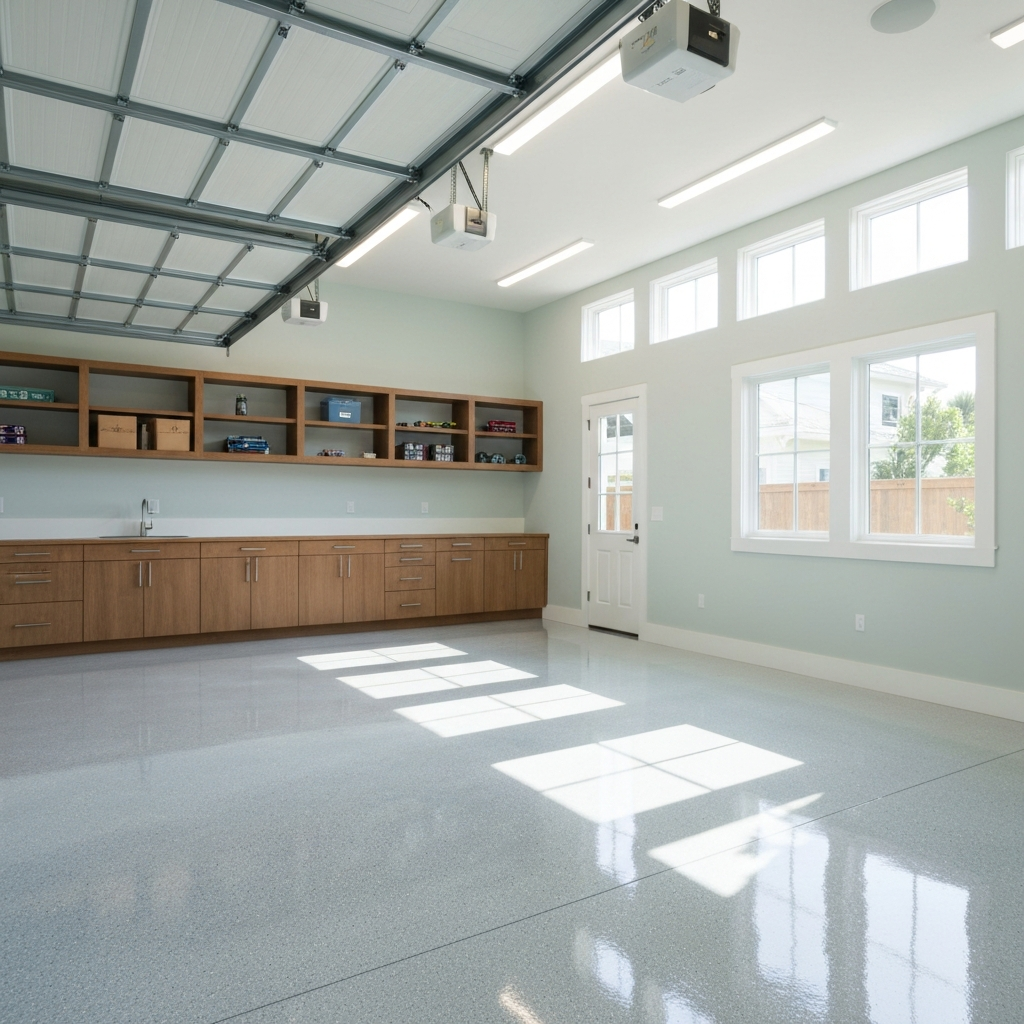 Garage remodeling and organization