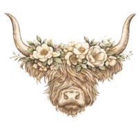 Horned & Bloomed Logo