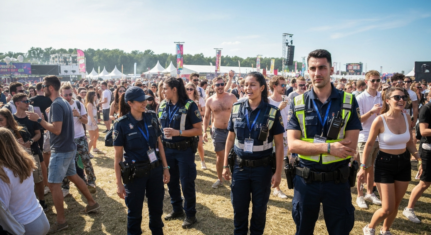 Festival crowd management
