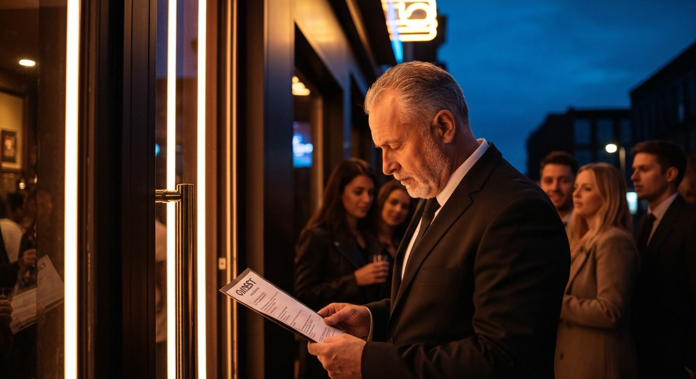 Security team at night