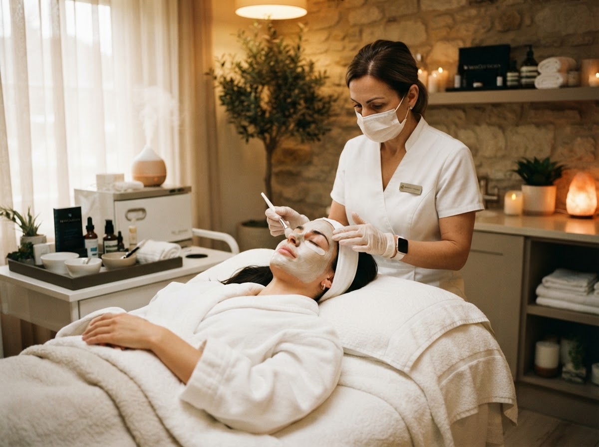 Facials treatment at Lumière Med Spa