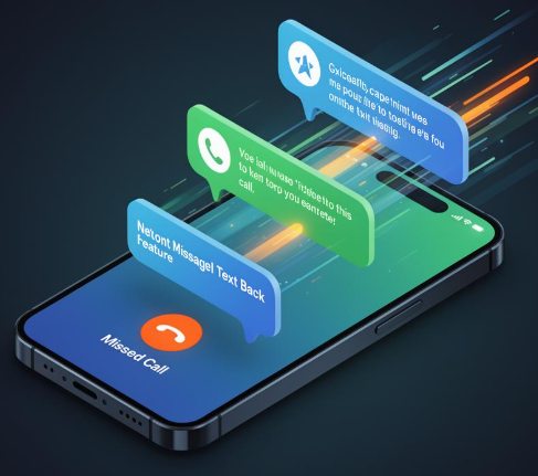 Missed Call Text Back Feature