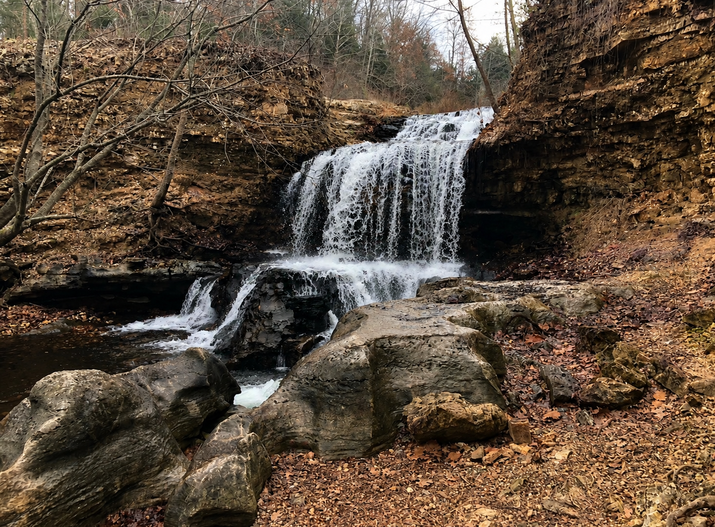 Beautiful Bella Vista nature and waterfalls