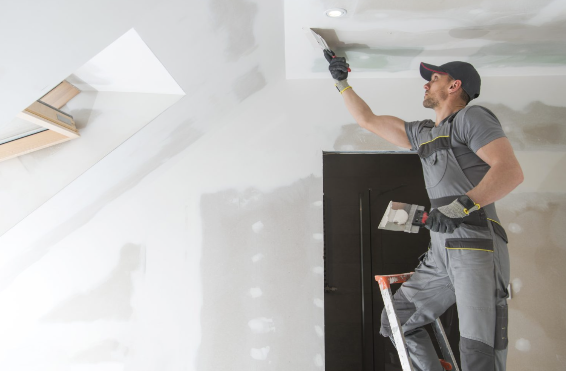 Interior painting professionals at work