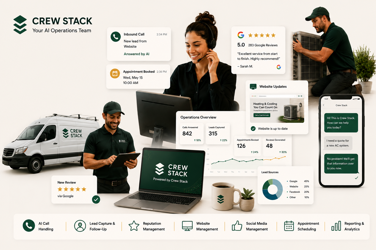 Crew Stack Operations Dashboard
