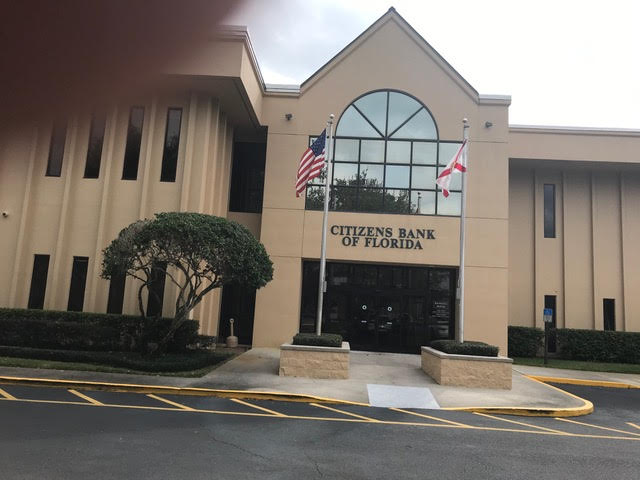 Citizens Bank of Florida exterior commercial painting