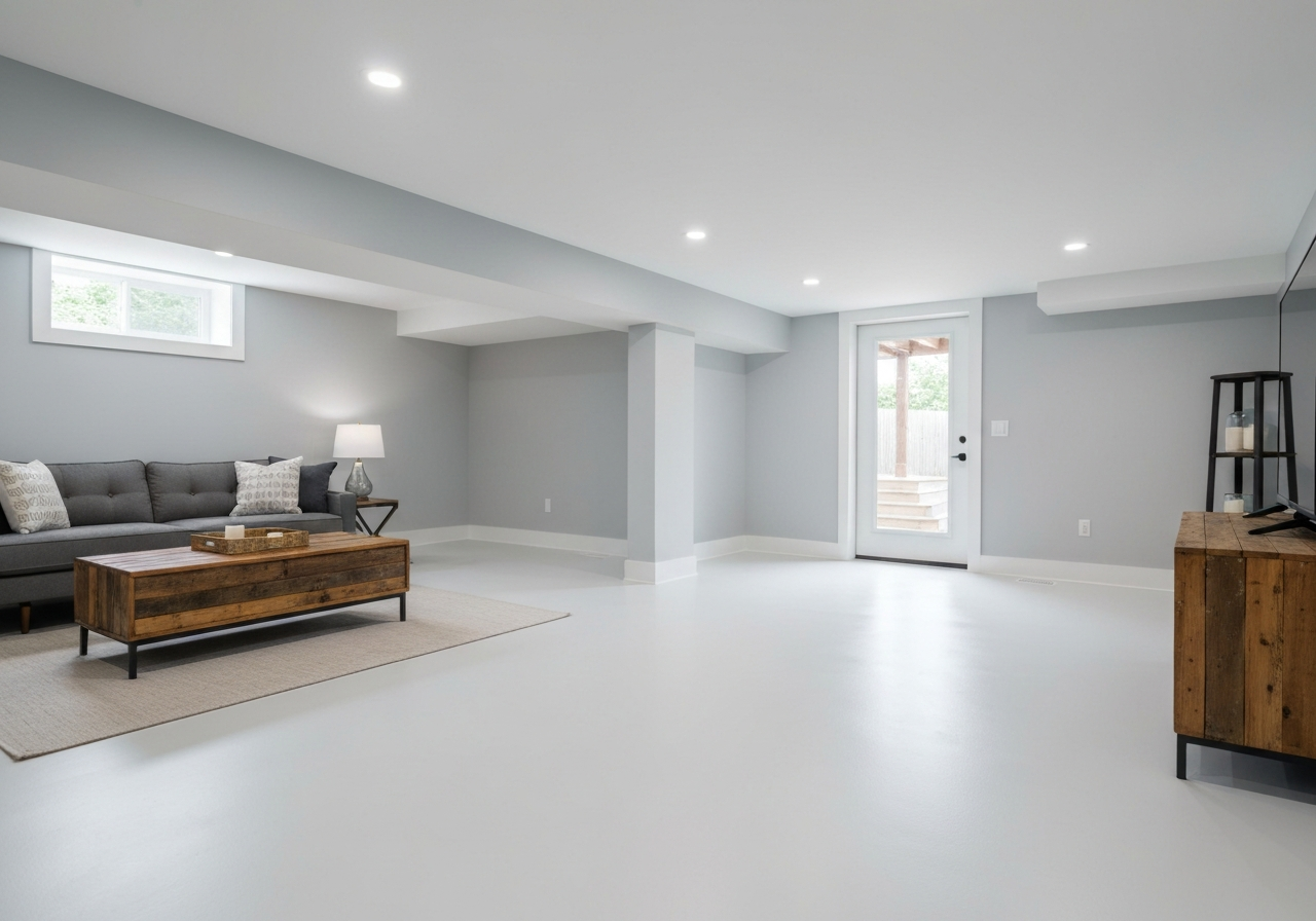 Interior Concrete Coating