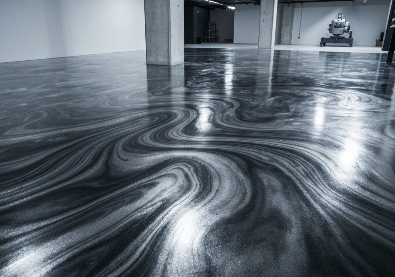 Metallic Epoxy Floor
