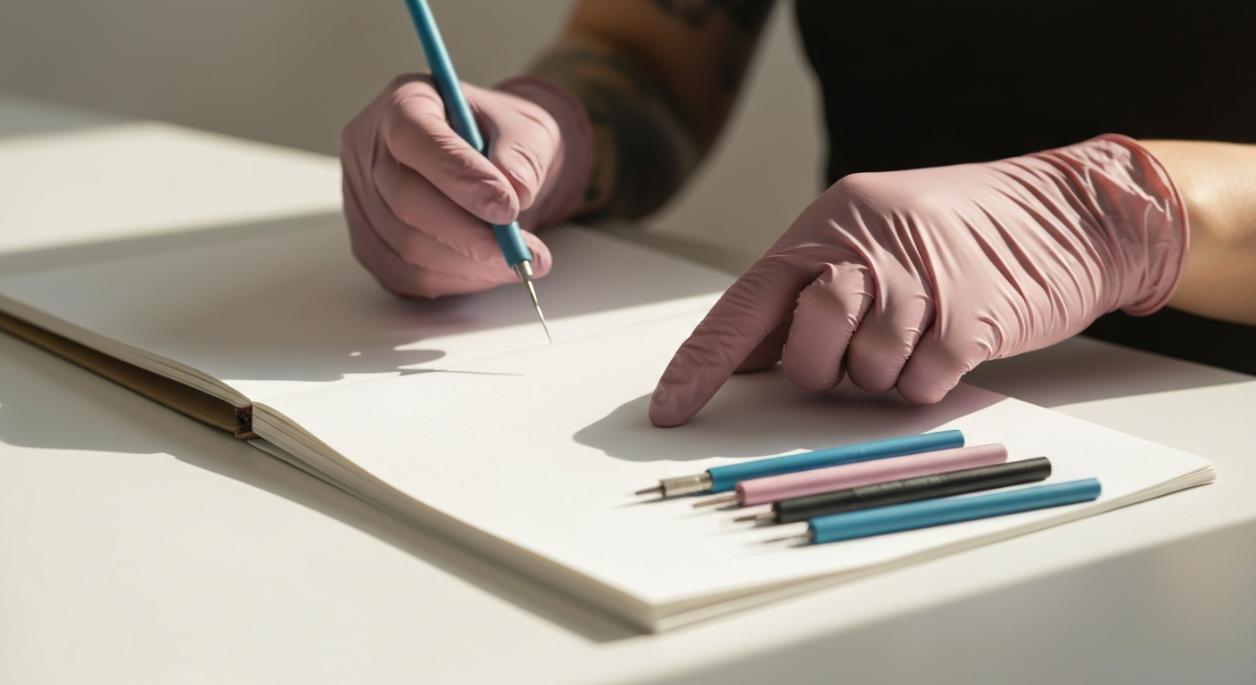 Tattoo aftercare process