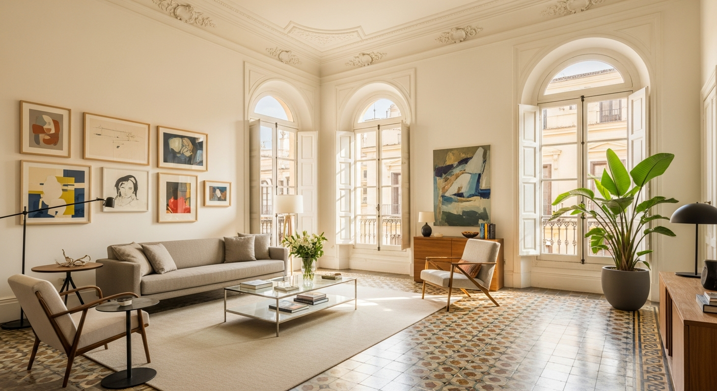 Interior elegante en Valencia