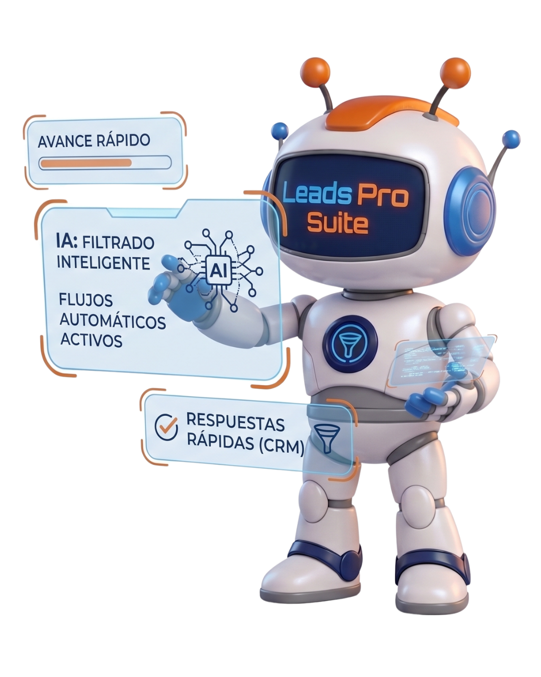 Derivación fluida de prospectos hacia asesores humanos