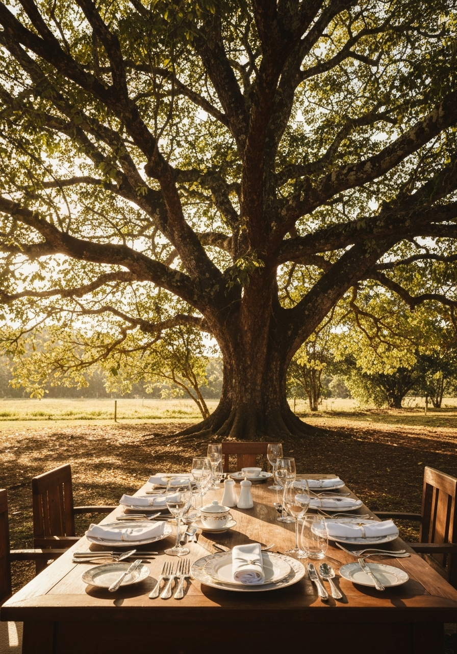 Banquete Imperial na Fazenda