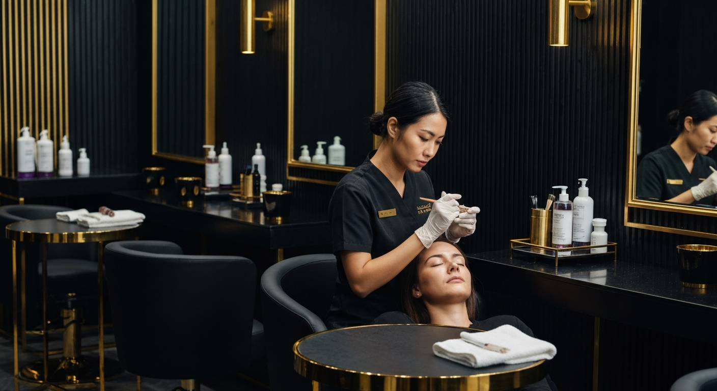 Eyebrow Threading