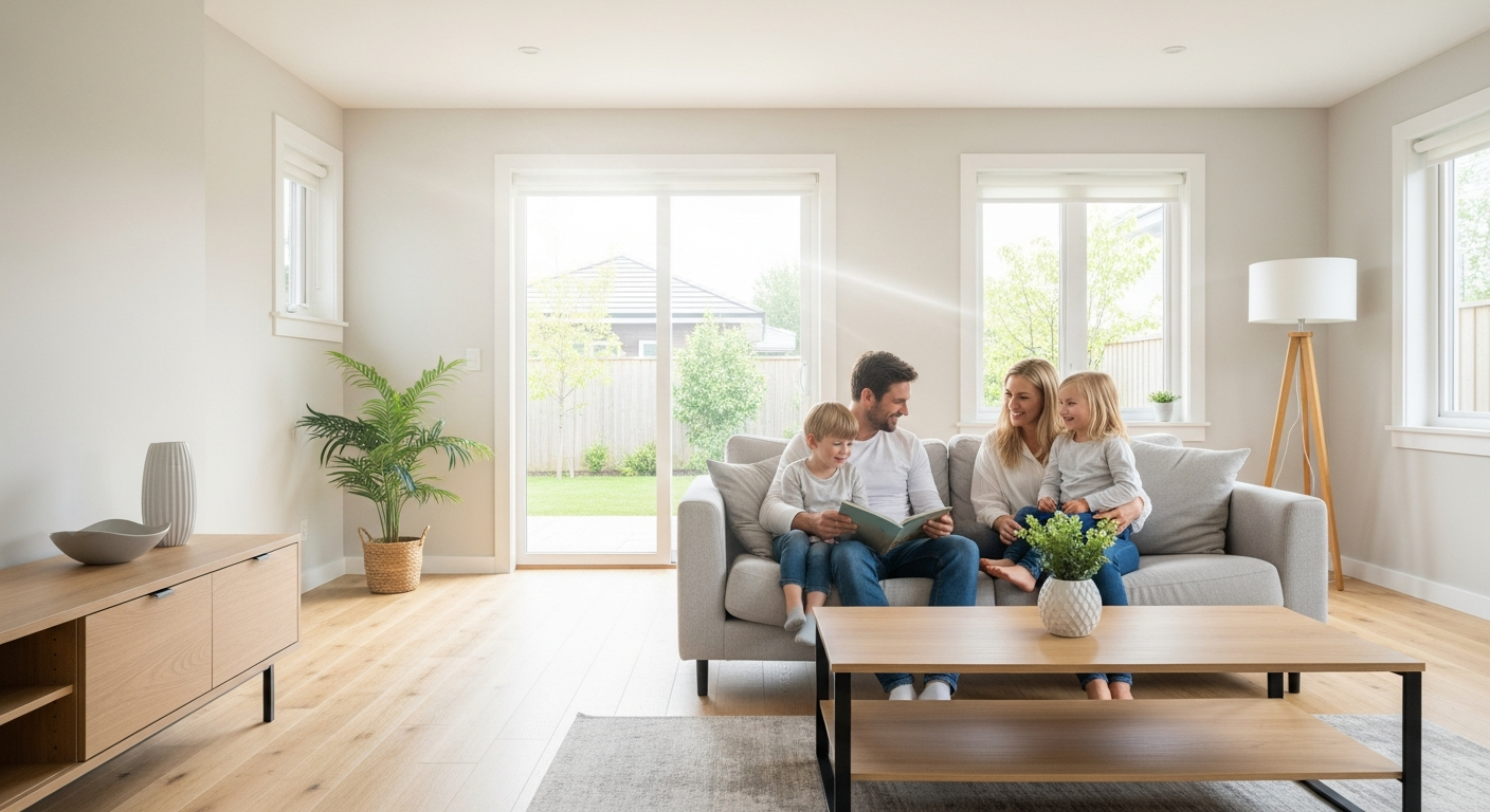 Safe and healthy home interior