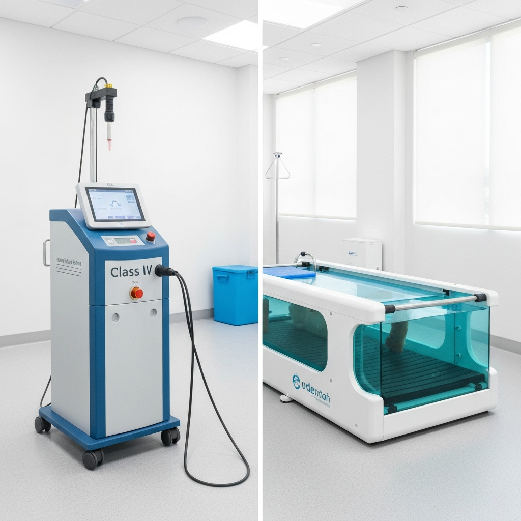Class IV Laser vs. Underwater Treadmill: Which Drives Faster ROI in 2026?