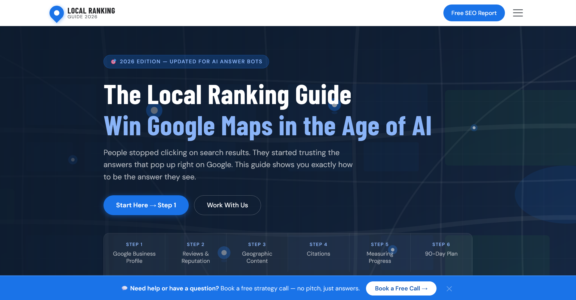 The Local Ranking Guide, free resource for winning Google Maps