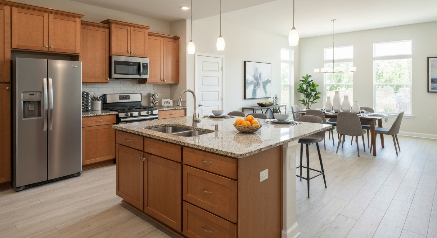 L-Shaped Kitchen Layout