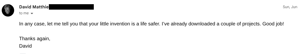 Review from David M.