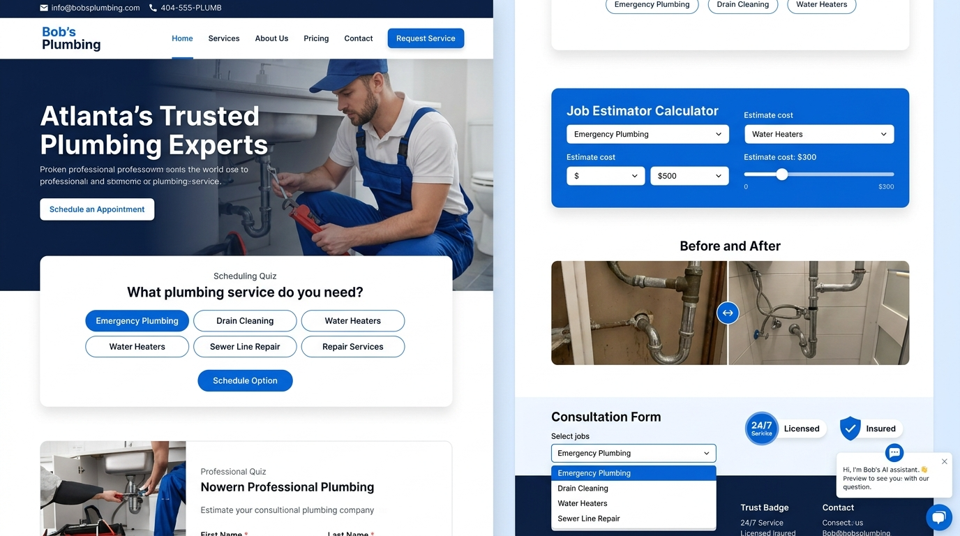 Modern Website After