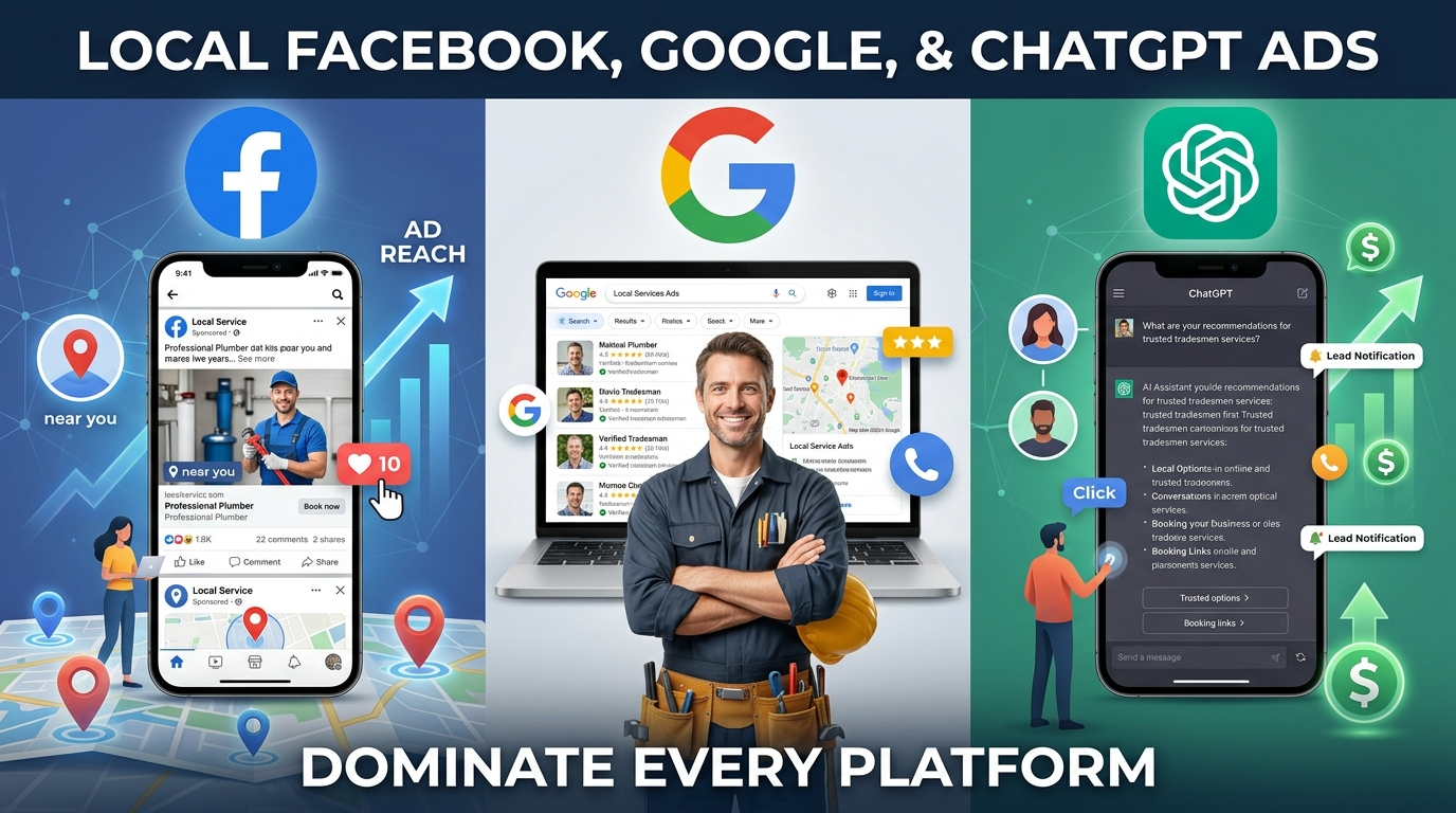 Local Facebook/Google & ChatGPT Ads