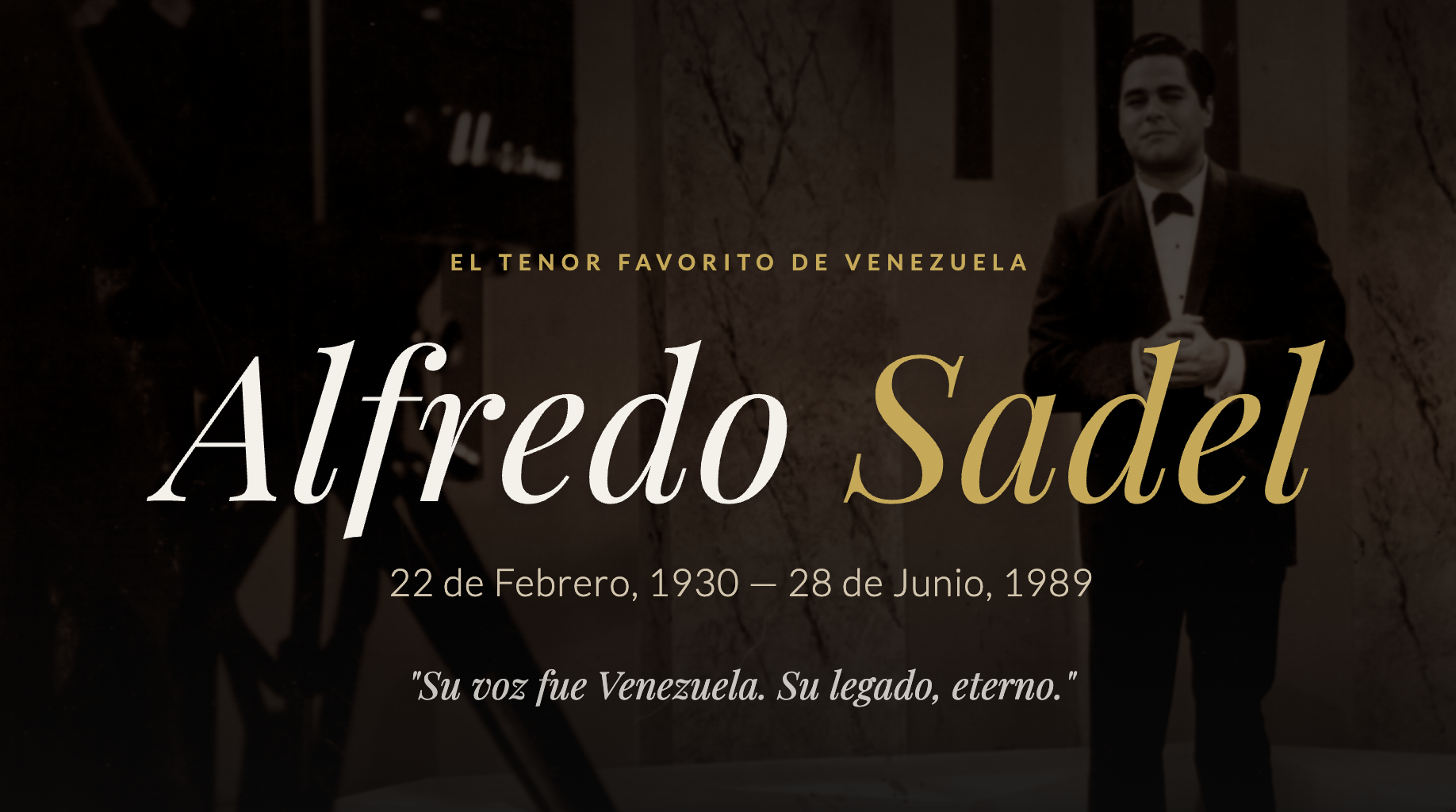 Alfredo Sadel - El Tenor Favorito