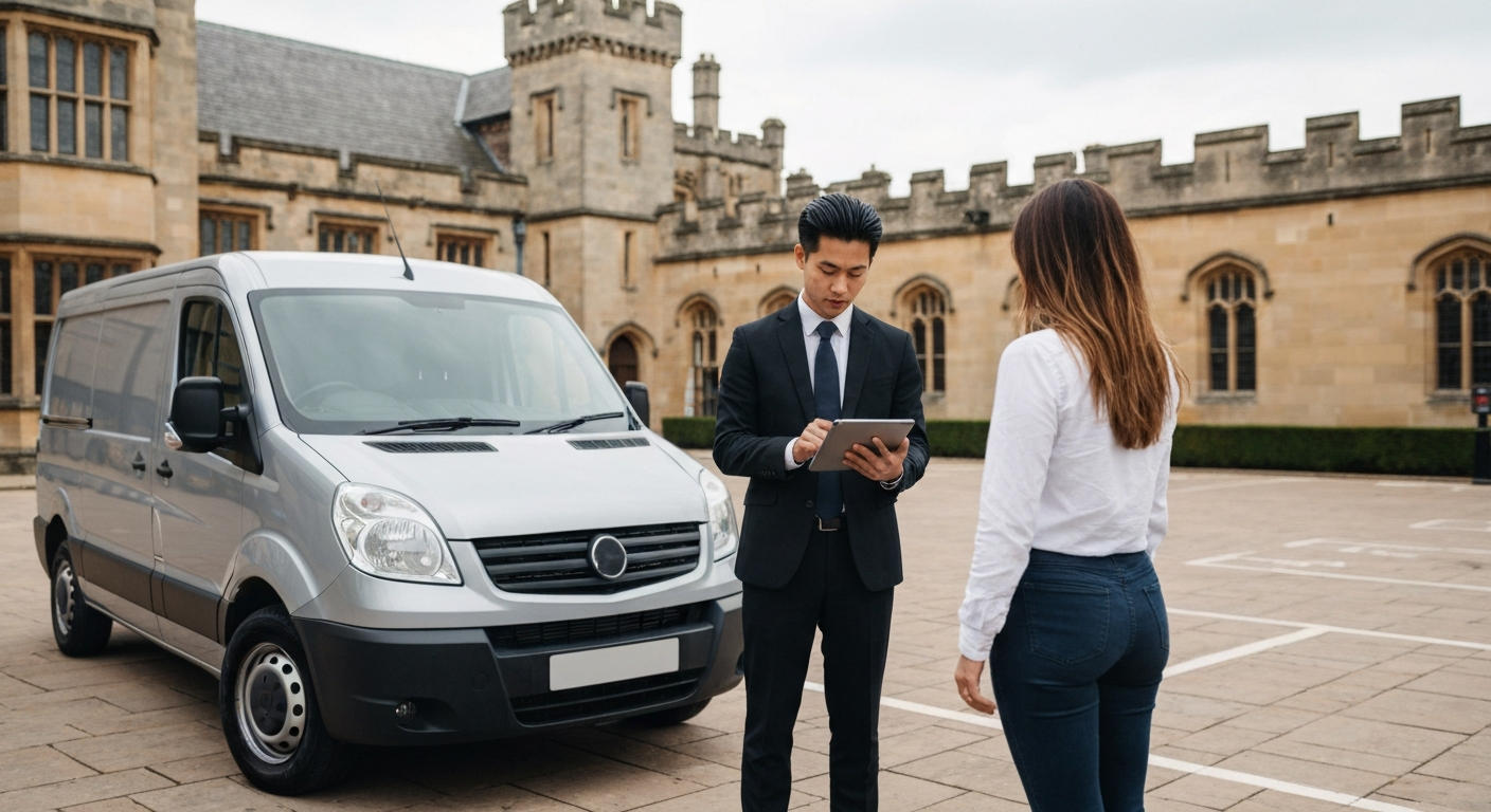 Van appraisal process in Castle Donington