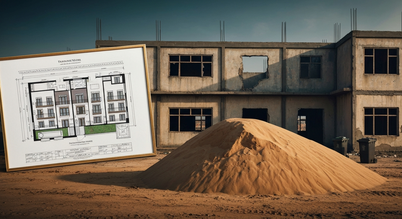The "Pile of Sand" Nightmare: Why Sending Money to Relatives for Construction is a Legacy Killer
