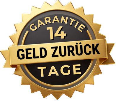 14 Tage Geld-zurück-Garantie