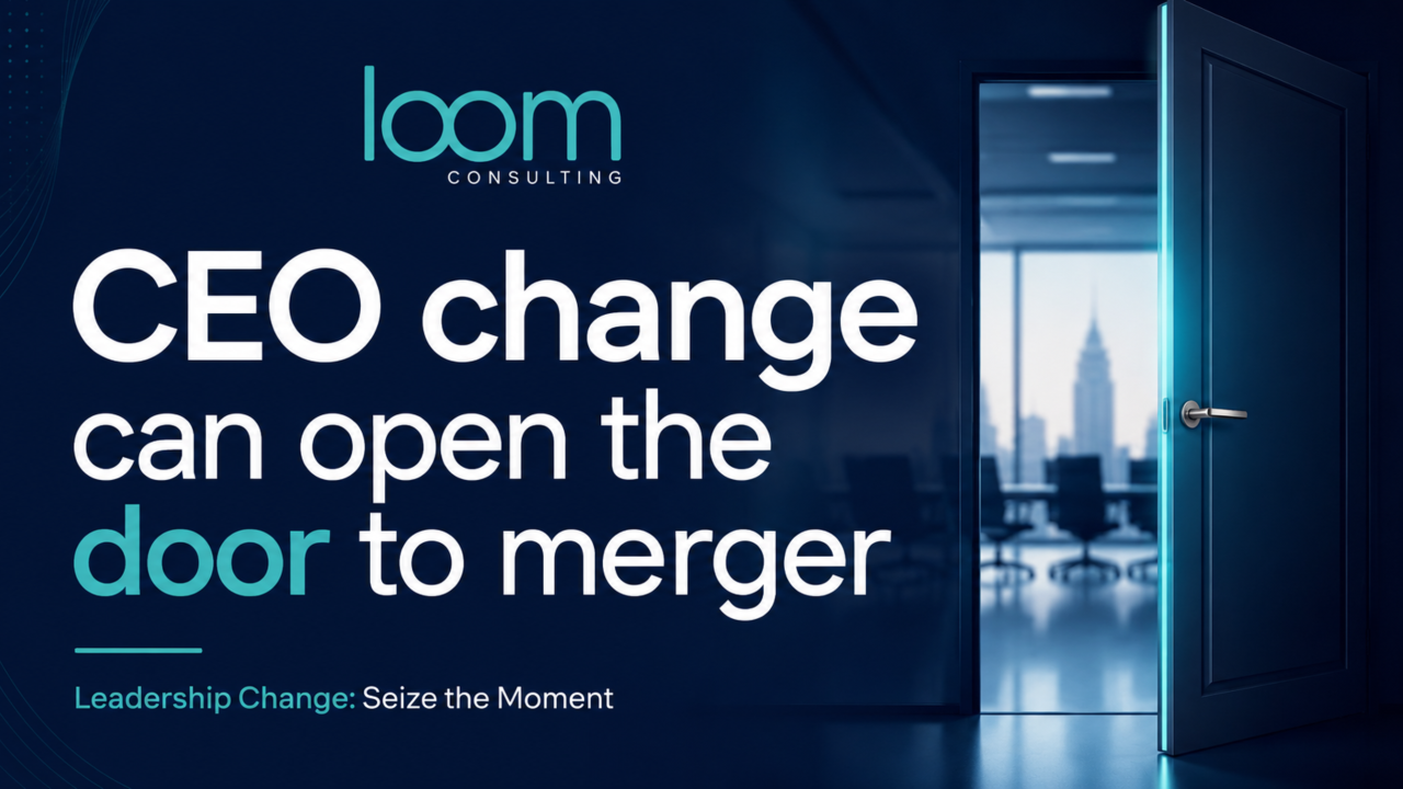 Leadership Change: Seize the Moment