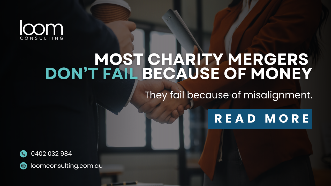 Why Most Charity Mergers Don’t Fail Because of Money