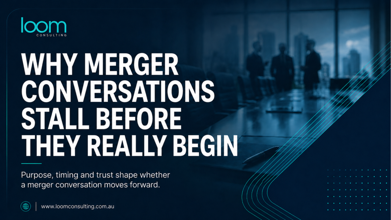 Why Merger Conversations Stall Before They Really Begin