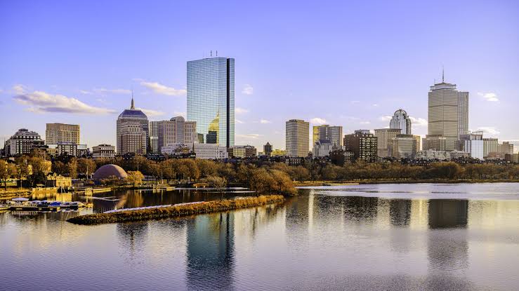 Boston city skyline