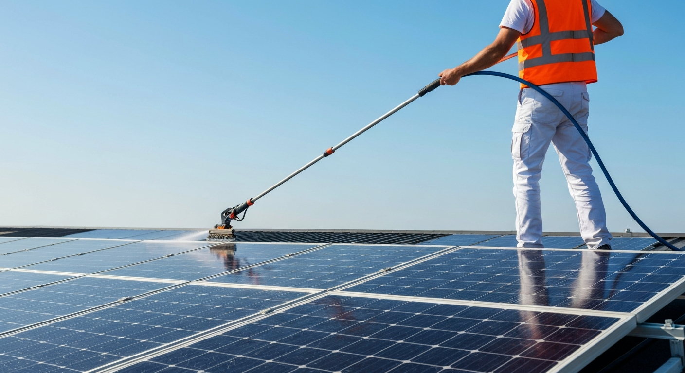 Photovoltaic Washing