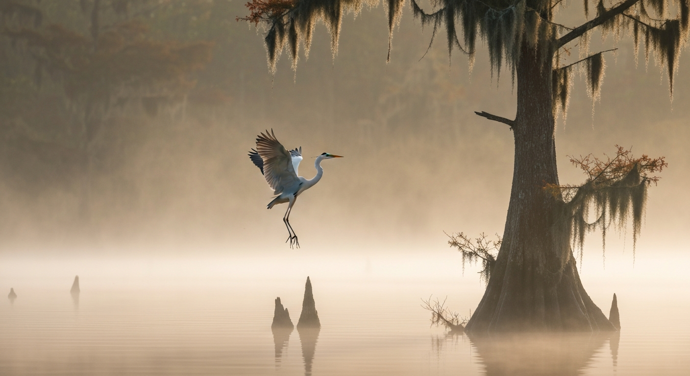 Birdwatching on Lake Martin