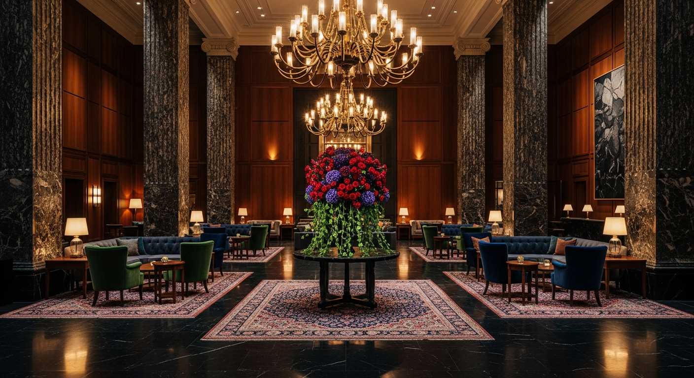 Luxury Hospitality Lobby
