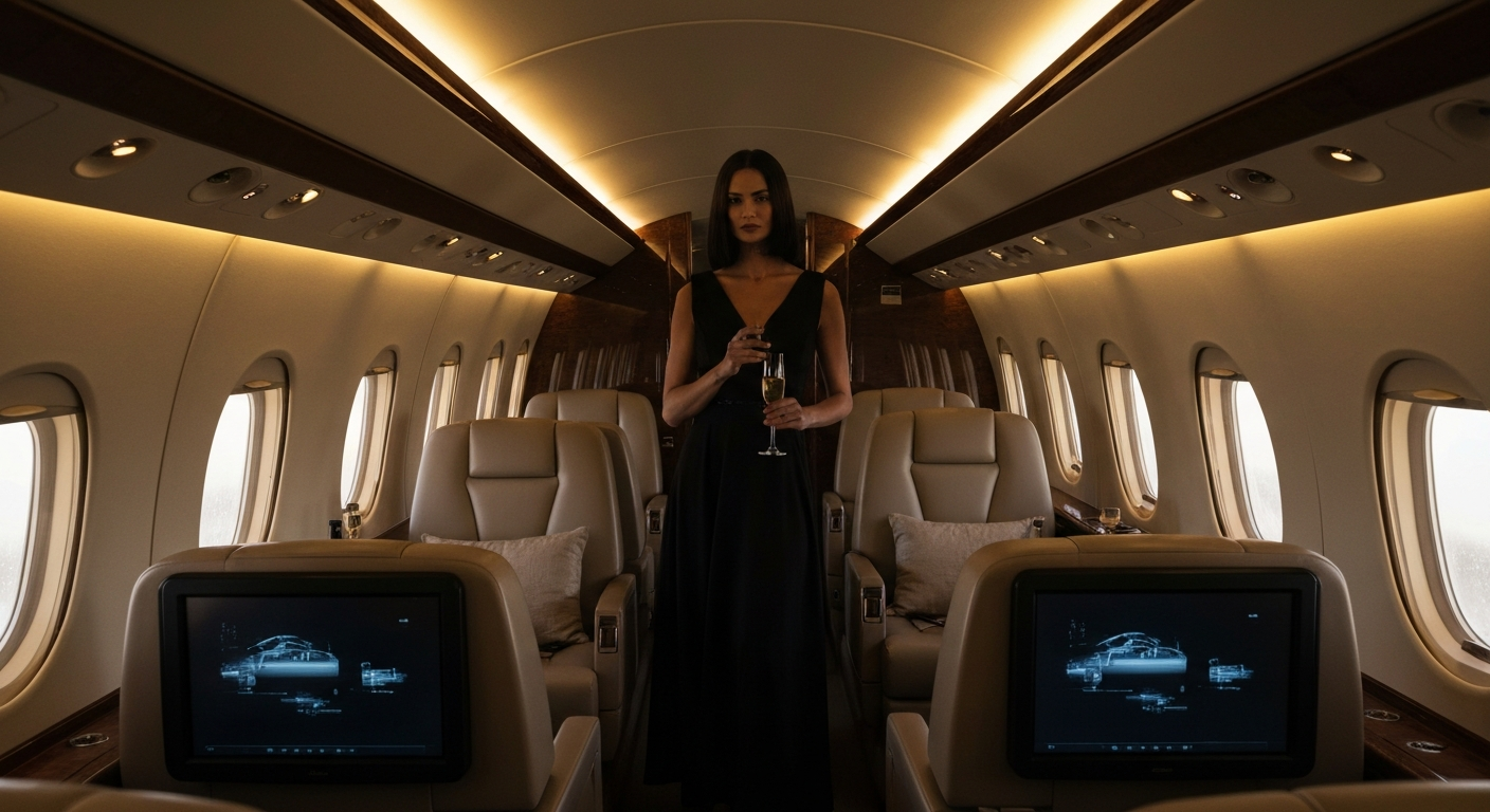 Private Jet Interior alternate