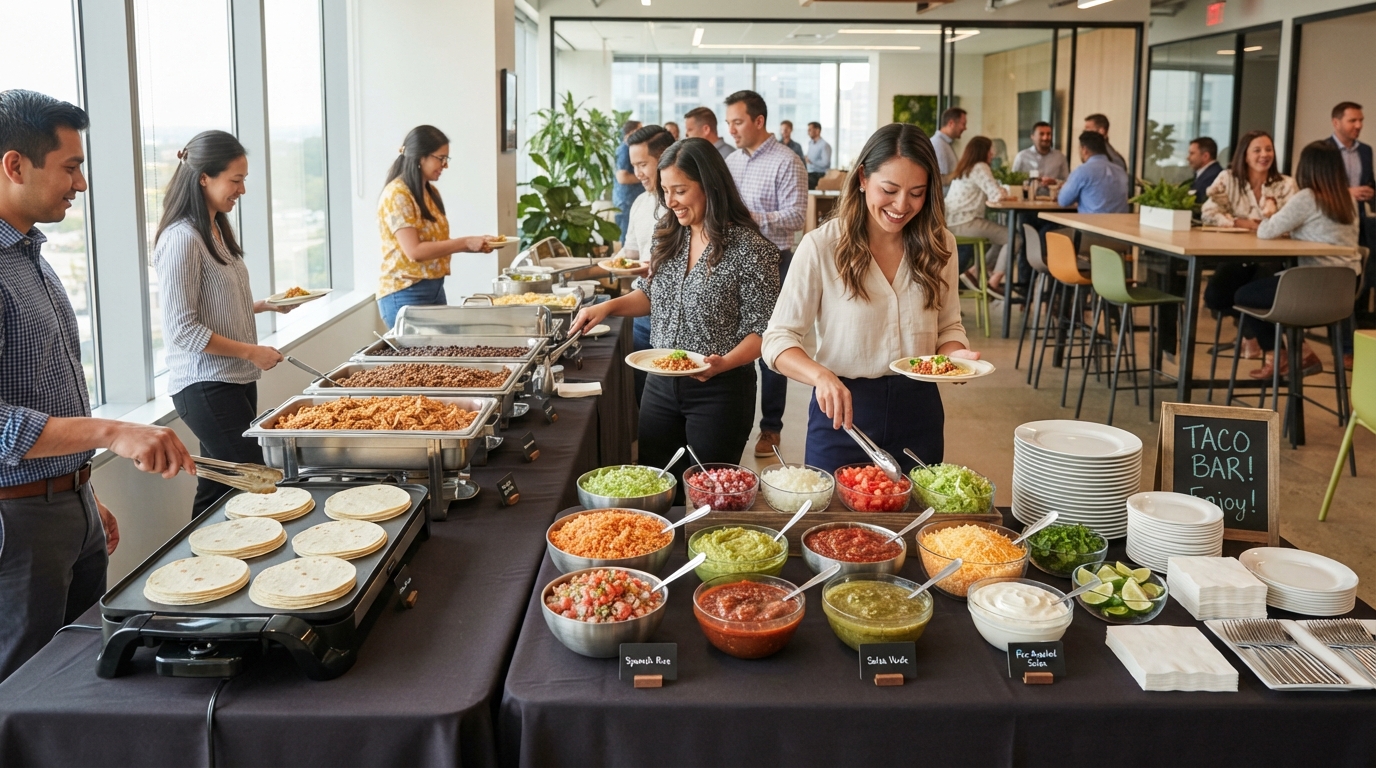 Self-Service Taco Bar by Taco Mell