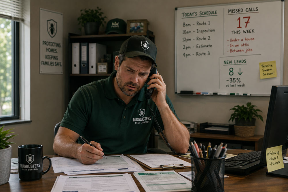 Frustrated business owner