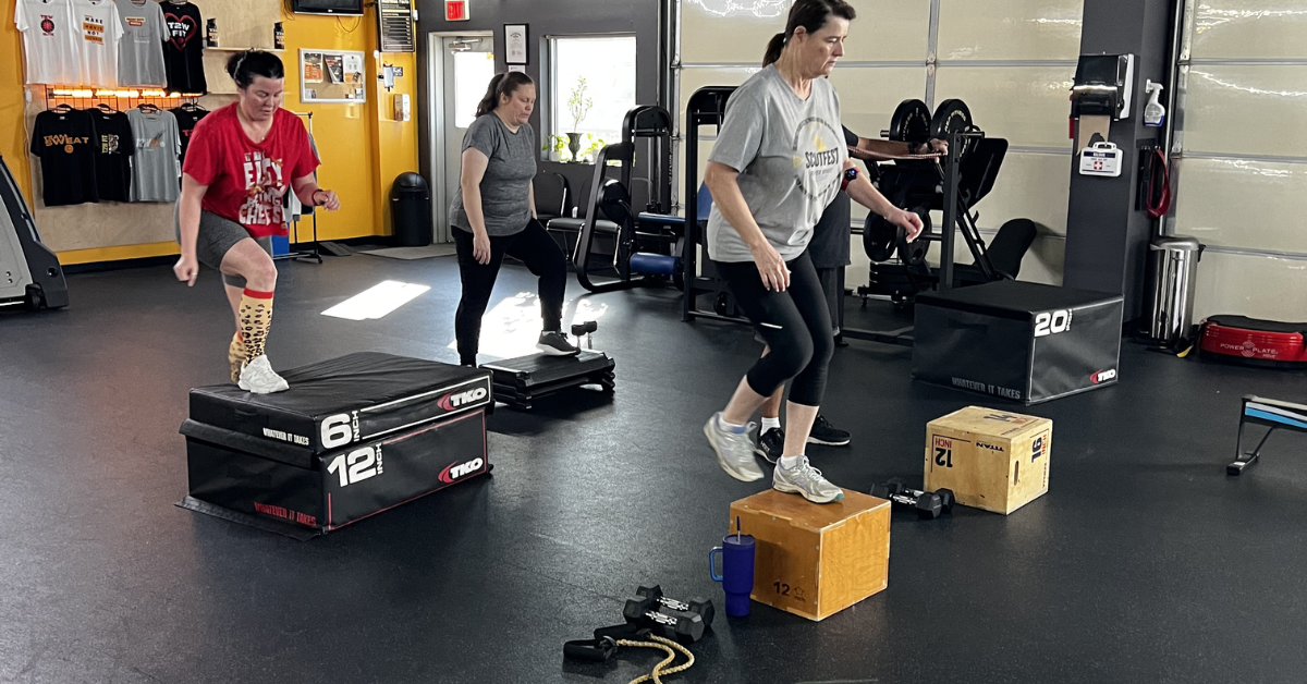 Team 2nd Wind Fitness Training in Broken Arrow