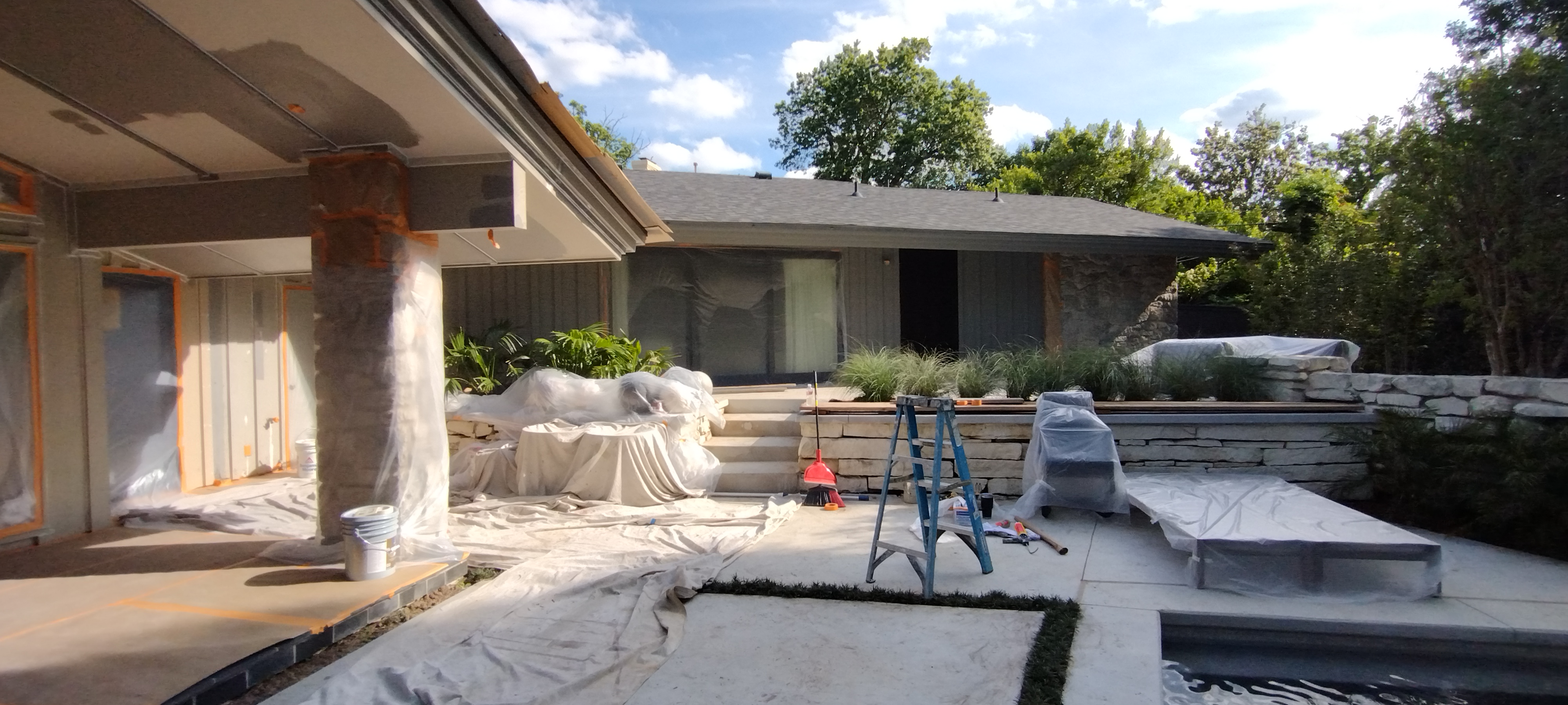 Completed Patio and Outdoor Living Transformation