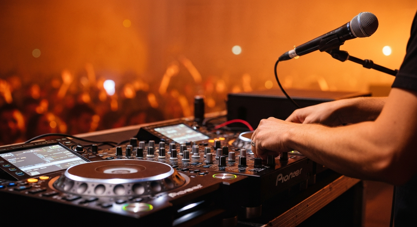 DJ Mixing Board