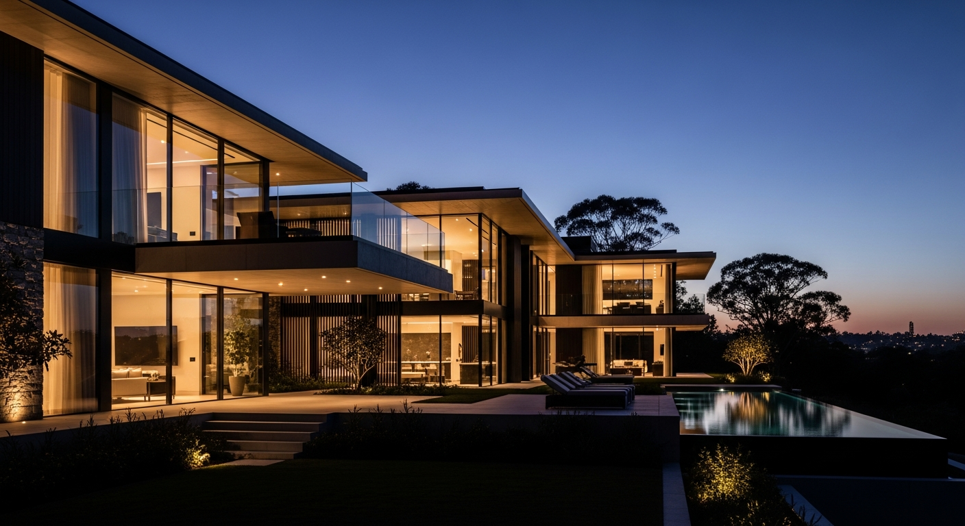 Luxurious real estate photography