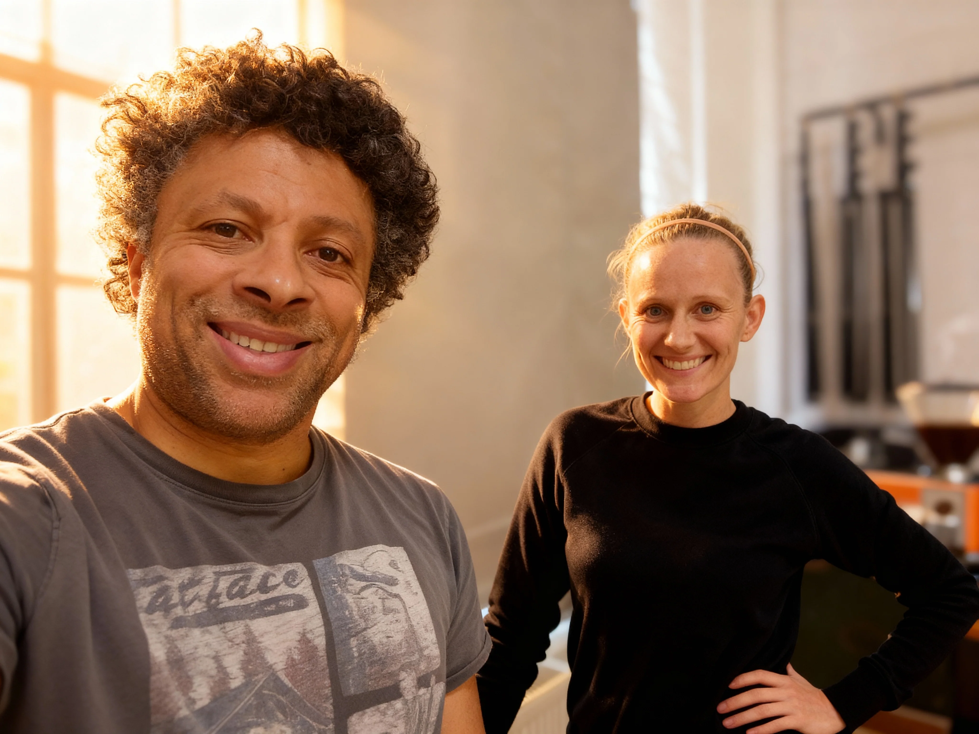 James and Jodie, Founders of The Office Brew Crew