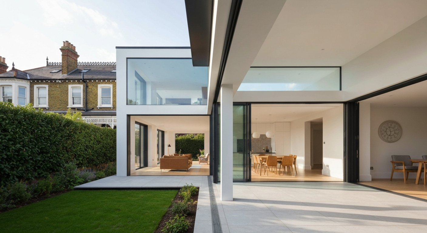 Home extension project in Sydney by BH Building Group