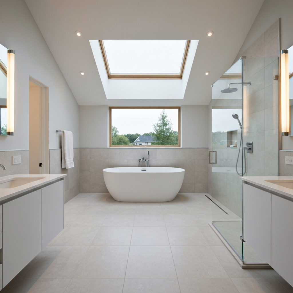Bathroom renovation project by Sydney builders BH Building Group