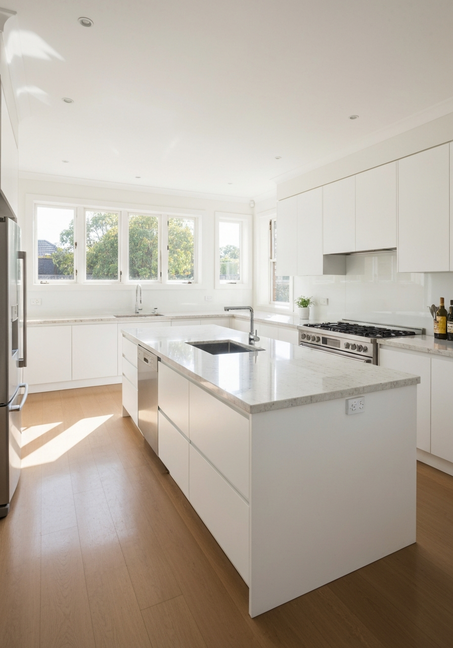 Kitchen renovation project by Sydney builders BH Building Group