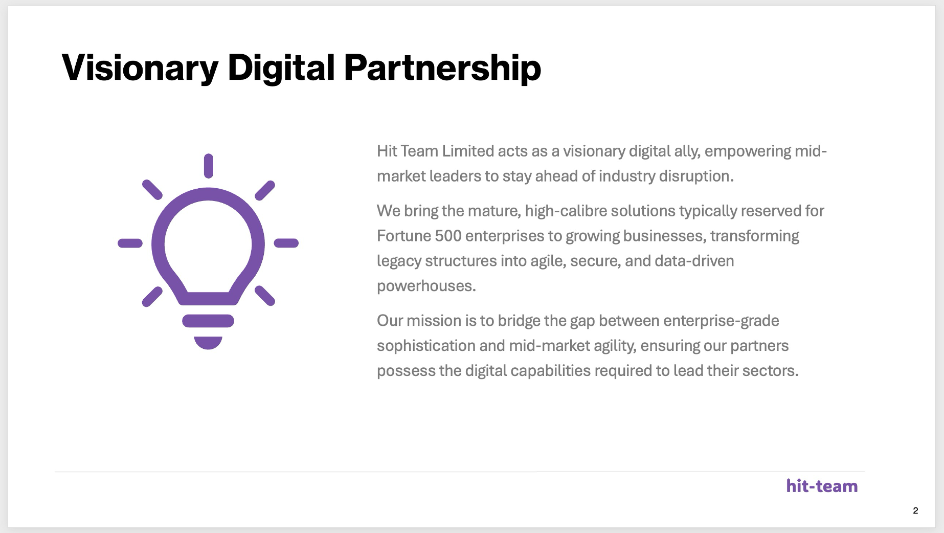 Visionary Digital Partnership