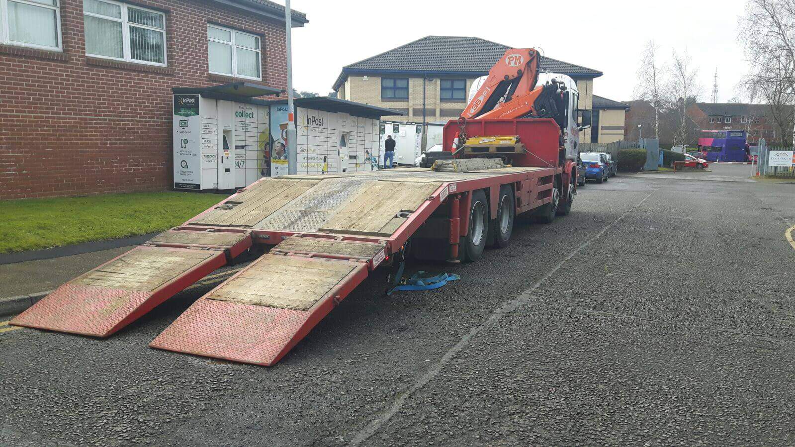 Flat trailers and Rigid flat vehicles