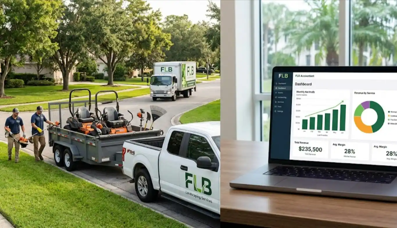 Contador para Negocios de Landscaping: Cómo Deducir Maquinaria, Gasolina y Evitar Auditorías