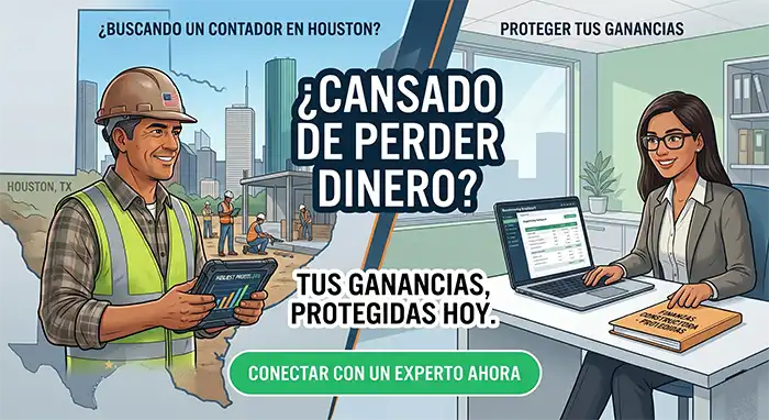 ¿Buscando un Contador para Contratistas en Houston? Cómo Proteger las Ganancias de tu Constructora